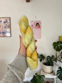 Chunky Mohair - Corn Field | Hand Dyed Yarn