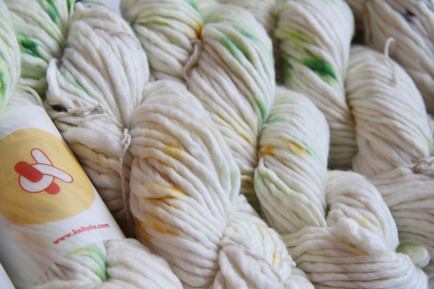 Bulky Merino Wool - Lemon Tree | Hand Dyed Yarn