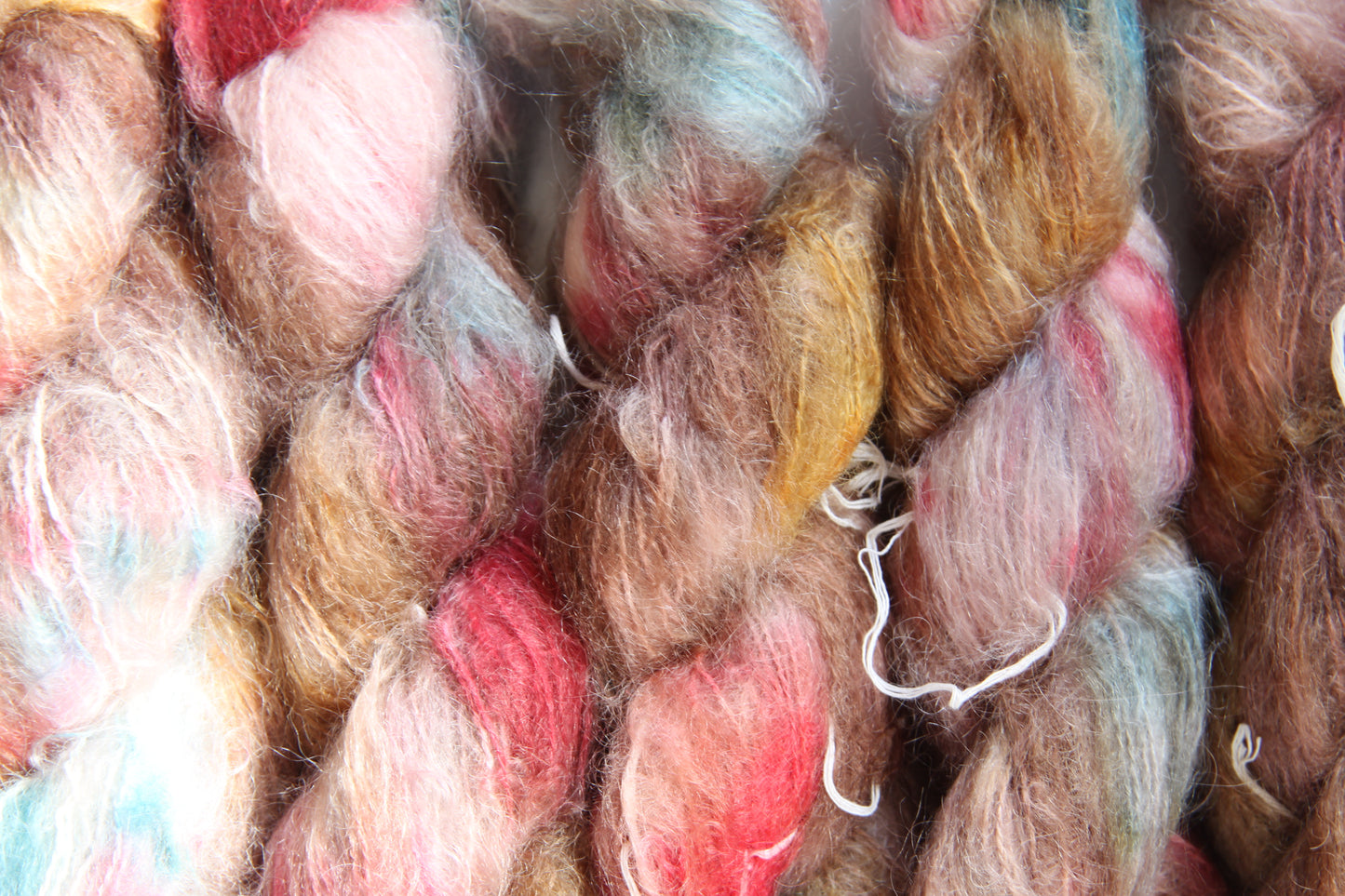 Chunky Mohair - Wild Flower | Hand Dyed Yarn