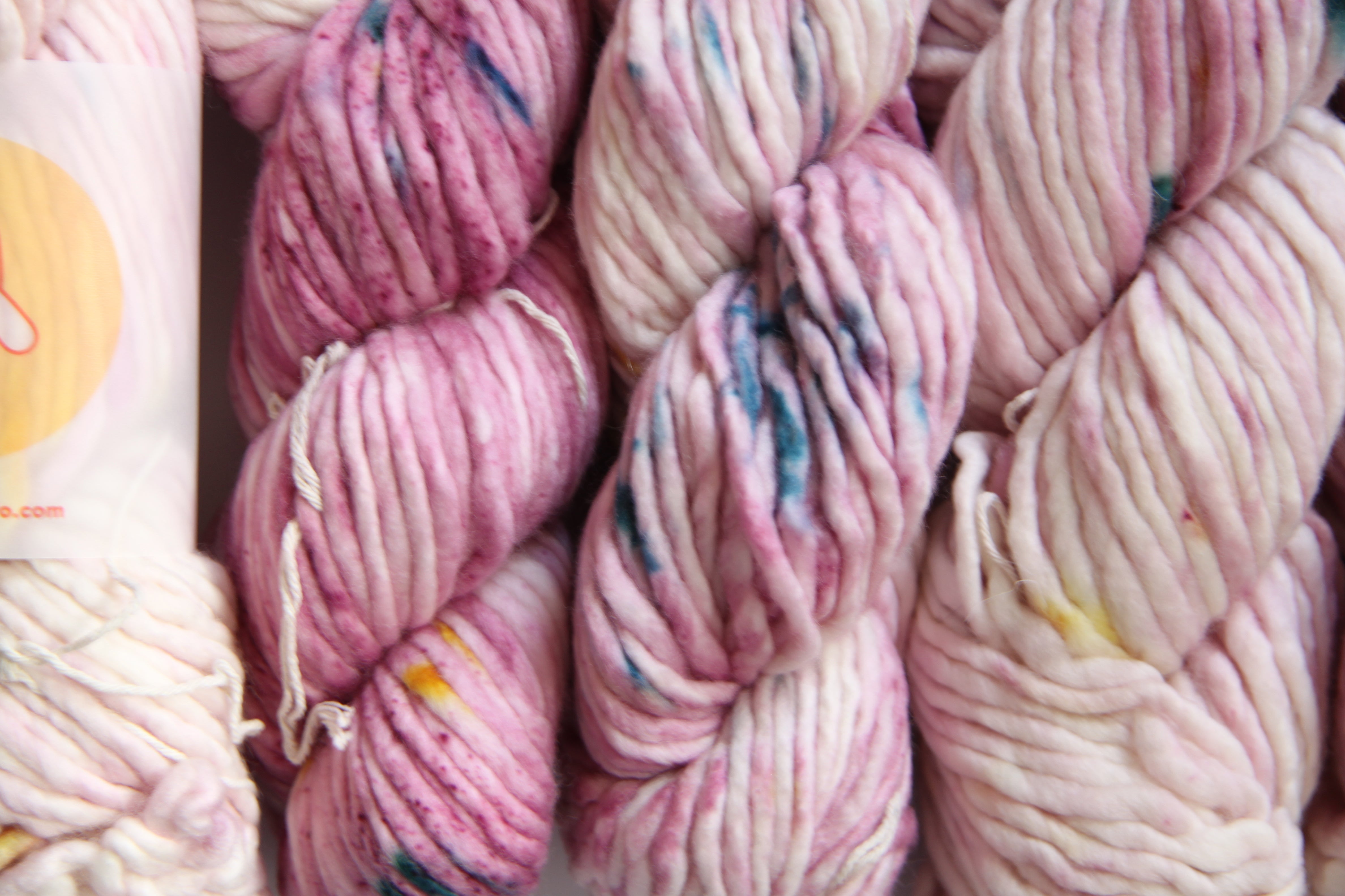 Bulky Merino Wool - Rose Garden | Hand Dyed Yarn