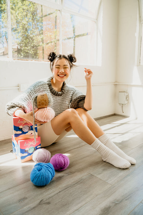 Fika Sweater Beginner Knit Kit