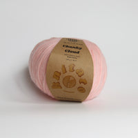 Chunky Cloud - Powdered Blush | Chunky Yarn | Super Bulky Merino Wool